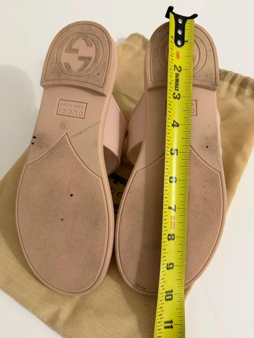 Gucci Women's Pink Horsebit Sandals